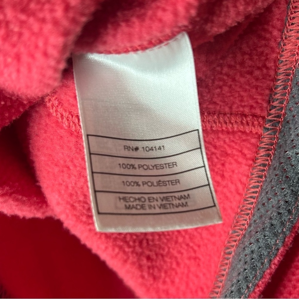 Nike ACG Pink Quarter Zip Fleece Pullover Small Outdoor Hiking - Picture 7 of 9